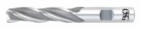 OSG Square End Mill: Cobalt, 3 Flute, 1-1/4" Mill Dia, 4" LOC, 6-1/2" OAL (MPN 5366100)