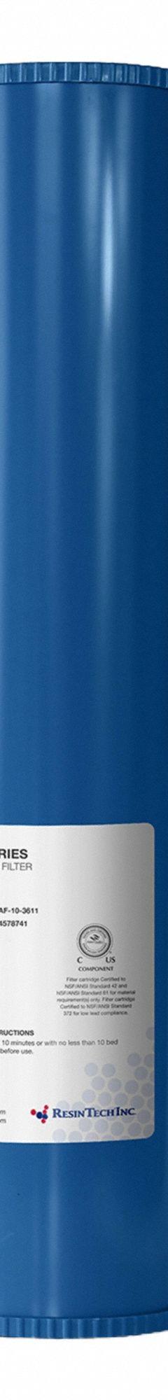 RESINTECH High Purity DI Cartridge: Ions, HYK-122-B-HP, 1. Key specifications — Product Type: High Purity DI Cartridge; Manufacturer Part Number: HYK-122-B-HP.
