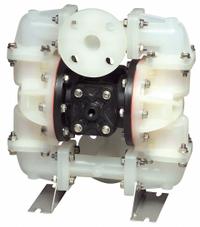 SANDPIPER Double Diaphragm Pump: PVDF Body, 1 in, Flange Connection, 23 gpm, 231 ft Max. Head (MPN S10B1K1KPAS000.). Key specifications — Brand: SANDPIPER; Seat Material: PVDF; Check Valve Material: Santoprene.