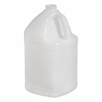 APPROVED VENDOR Jug: 3.84 L, 1 gal, HDPE, 146 mm x 146 mm x 283 mm, Screw On Cap, Colorless, Square (MPN PLA-07691). Key specifications — Product Type: Jug; Body Color: Colorless; Brand: APPROVED VENDOR; Shape: Square; Dispenser Type: No Dispensing Mechanism; Basic Material: Plastic; Closure Type: Screw On Cap; Features: Space Saving.