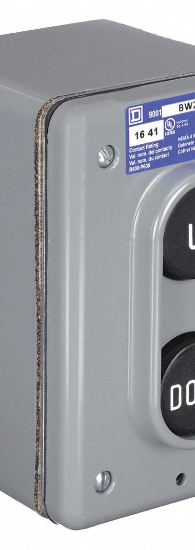 SQUARE D Control Station: (2) Push Buttons - Push-Button Control Stations