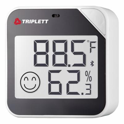 TRIPLETT Desktop Temperature & Humidity Meter: 0%to 99% Humidity Range, Humidity/Temp - Desk & Wall Mount Meters with Wireless Sensors