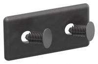 End Cap: 10 Series, Inch, 2 in x 1/8 in x 1 in, Black, ABS, Dust Cover, Matte, Double, 2 PK (MPN 2025-2). Key specifications — Finish: Matte; Product Type: End Cap; Material: ABS; Includes Fasteners: Yes; Manufacturer Part Number: 2025-2; Cover Type: Dust Cover; Brand: 80/20; System of Measurement: Inch.