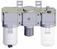 SMC Filter, Regulator, Lubricator: 3/4 in NPT, 1 MPa Max Op Pressure, 5 micron, AC-D Series (MPN AC40-N06-Z-D). Key specifications — attr109588: AC-D; attr109524: SMC.
