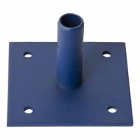 METALTECH Scaffold Base Plate: Base Plate, Steel, Platforms (MPN M-MBBF). Key specifications — Compatible with Grainger Part Number: 38HT50; Color: Silver; Compatible with Manufacturer Model Number: M-MFT5710-A; Included Components: 7/16 in Hole Size; Material: Steel; Product Type: Base Plate; Brand: METALTECH.