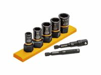 GEARWRENCH Impact Socket Set: 1/4 in, 3/8 in Drive Size, 8mm - 14mm Socket Size Range, 7 Pieces (MPN 87911). Key specifications — attr1224264: 1/4 in, 3/8 in; attr1224265: 8mm - 14mm; attr1204208: Rail; attr1204215: GEARWRENCH; attr1204209: 14 mm.