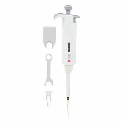 DLAB Single-Channel Pipettor: 1 Channels, 100 ul Capacity - Max - Single Channel Pipetters