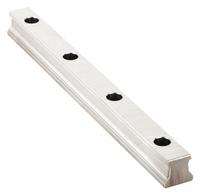Profile Ball Rail: 15, 220 mm Overall Lg, 15 mm Overall Wd, 15.7 mm Overall Ht, Steel, 6 Rail Holes (MPN 521H15A+220). Key specifications — Brand: THOMSON; Size: 15; Nominal Rail Size: 15.