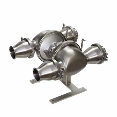 GRACO Double Diaphragm Pump: Stainless Steel, 4 in, Flange, 90 gpm, 289 ft Max. Head - USP Class VI-Compliant Pharmaceutical-Grade AODD Pumps