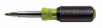 KLEIN TOOLS Multi-Bit Screwdriver: Phillips/Slotted/Square/Torx Tip, 8 Tips, 7 1/4 in Overall Lg (MPN 32500). Key specifications — attr1205339: Square Recess: #1 + #2; attr1205303: KLEIN TOOLS.