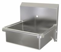 SANI-LAV Hand Sink: 1 Stations, 7 in Bowl Dp, 17 in Bowl Lg, 14 in Bowl Wd, Faucet Not Included (MPN 7050). Key specifications — Includes Side Splash: Side Splash Not Included; Series: Stainless Steel Hand Wash Sink; Brand: SANI-LAV.
