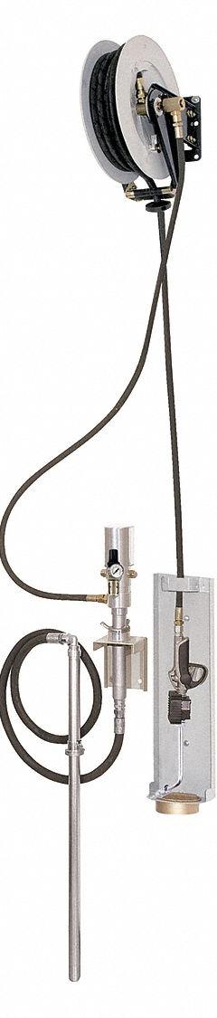 LIQUIDYNAMICS INC. Air Drum Pump: 5:1, 4 gpm Max. Flow Rate, 14,000 cps Max. Viscosity, Steel (MPN 21100-S8). Key specifications — Brand: LIQUIDYNAMICS INC.; Suction Tube Material: Steel.