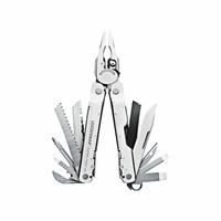 LEATHERMAN Multi Tool Plier: Multi-Tool Plier, 19 Tools, 19 Functions, 4 1/2 in Closed Lg, Silver (MPN 831181). Key specifications — attr15951: LEATHERMAN; attr15966: Tool Only; attr10312: Silver; attr15960: Premium Replaceable Wire Cutters; attr15963: Stainless Steel; attr15971: Multi-Tool Plier; attr15972: Can Opener; attr15977: Fold Open.