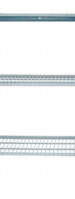 TRITON PRODUCTS Modular 3-shelf Wall Mount Unit: 33 in x 16 in x 31 1/2 in, Epoxy Coated, Gray (MPN 1795). Key specifications — Product Type: Shelving Unit; Color: Gray; Material: Steel; Brand: TRITON PRODUCTS; Finish: Epoxy Coated; Includes: Commercial Mounting Hardware; Mounting Type: Wall Mount.