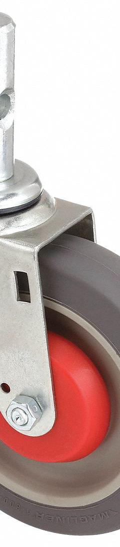 MAGLINER Wheel: 8 3/8 in Overall Ht, 250 lb Load Capacity, 8 3/8 in H x 5 in W, 2 1/4 in Overall Lg (MPN 131020). Key specifications — Features: 5 inch Swivel Caster Polyurethane Flat Tread (each); Compatible Grainger Part Number: 9JZ69; Manufacturer Part Number: 131020; Accessory Type: Replacement Wheel; Compatible with Product Type: Magliner Hand Trucks.
