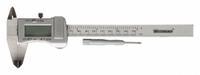 WESTWARD Fractional-Display Digital Caliper: 0 in to 6 in /0 mm to 150 mm, 0.1 in (Upper Scale) (MPN 29AD36). Key specifications — attr1184648: +/- 0.03 mm; attr1184649: 0.0005 in/0.01 mm; attr1184654: Outside; attr1184692: WESTWARD.