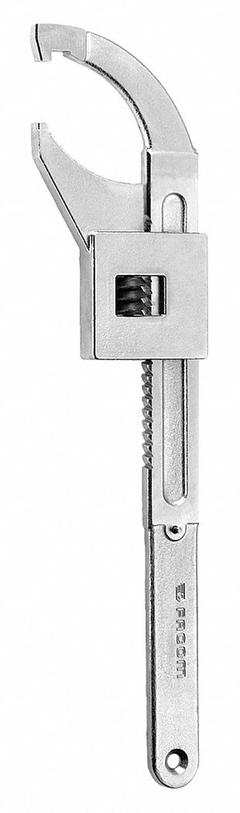 FACOM Hook Spanner Wrench: 30 mm to 200 mm, 14 1/2 in Overall Lg, 7/16 in Hook Thick (MPN FA-115A.200). Key specifications — attr309823: 30 mm to 200 mm; attr309829: No; attr324942: FACOM.