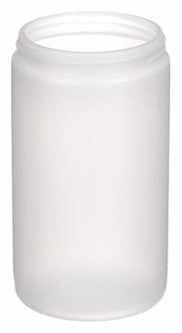 QORPAK Jar: HDPE, 32 fl oz, 94 mm Body Dia, 89-400 mm Screw Closure Size, 164 mm Ht, Non-Sterile (MPN PLA-09469). Key specifications — Brand: QORPAK; Clarity: Translucent; Closure Included: No; Pre-Cleaned: None.