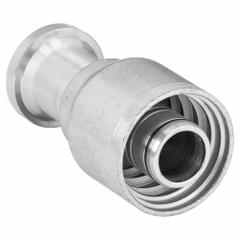 AEROQUIP Hydraulic Flange Fitting: 1 1/4 in Hydraulic Hose I.D., 2 in Hydraulic Flange Size (MPN 4S20FL20). Key specifications — attr95970: Straight; attr95968: Carbon Steel; attr98911: AEROQUIP.