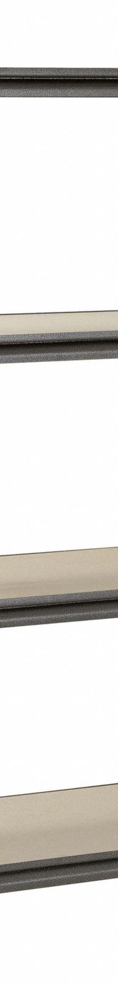 SANDUSKY Bulk Storage Rack: Medium-Duty, 36 in x 18 in, 60 in Overall Ht, 4 Shelves, Particleboard (MPN UR361860PB4P-SV). Key specifications — Brand: SANDUSKY.