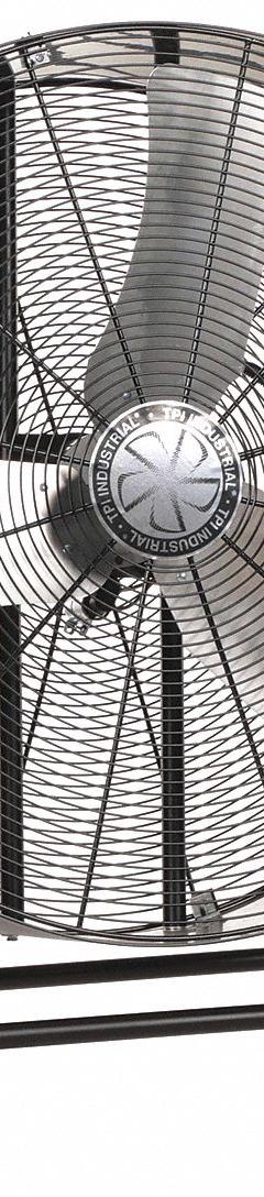 Circulating Fan,Gray,36" Blade (MPN PBXS36D). Key specifications — Mobility: Mobile; Standards: OSHA Compliant; Voltage: 120V AC; Brand: TPI INDUSTRIAL.