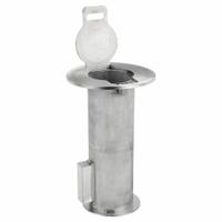 Bollard Embedment Sleeve: 12 in Overall Ht, 7 1/2 in Overall Wd, Silver, Stainless Steel, 7 1/2 in (MPN ESR030). Key specifications — Brand: CALPIPE SECURITY BOLLARDS; For Use With: Calpipe 3 in Dia. Posts; Material: Stainless Steel; Includes: Hex Key; Product Type: Bollard Embedment Sleeve.