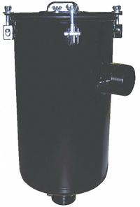 SOLBERG Inlet Vacuum Filter: 5 micron Rating, 99% Efficiency, 14 in Outside Dia, Carbon Steel (MPN CSL-335P-300). Key specifications — attr101190: CSL-335P-300; attr101197: 2EPR3; attr101198: VFZ901A-5W; attr101207: Carbon Steel; attr101193: SOLBERG.