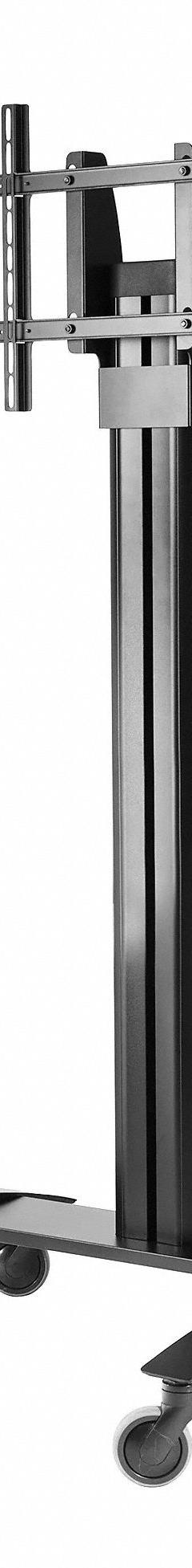 PEERLESS Flat Panel TV Stand: For 32 in to 75 in Screens, Max. 150 lb, Tilting, 5° Down, Black (MPN SR560M). Key specifications — Manufacturer Part Number: SR560M; Finish: Powder Coated; Includes: (4) Plastic Base Pads; Includes Mounting Hardware: Yes; Material: Steel; Brand: PEERLESS; Color: Black.