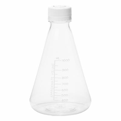APPROVED VENDOR Plastic Flasks: Erlenmeyer, Polycarbonate, 1,000 mL - Plastic Erlenmeyer Flasks
