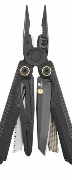 LEATHERMAN Multi-Tool Plier: Multi-Tool Plier, 17 Tools, 17 Functions, 4 in Closed Lg, Garolite (MPN 833333). Key specifications — attr15951: LEATHERMAN; attr15966: Tool Only; attr10312: Obsidian; attr15963: Garolite; attr15971: Multi-Tool Plier; attr15972: Bottle Opener; attr15977: Fold Open; attr15981: Wave Alpha.