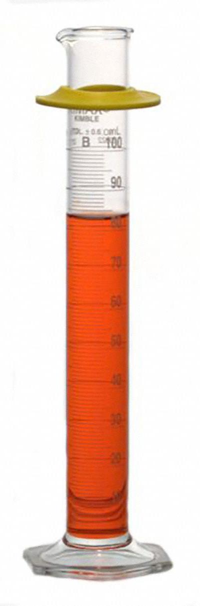 KIMBLE Graduated Cylinder: 10 mL - Class B Glass Graduated Cylinders
