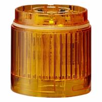 PATLITE Tower Light Module: Steady, 24V DC, Amber, 50 mm Overall Dia, 40 mm Overall Ht, LR5, LR5-E-Y. Key specifications — Brand: PATLITE; Compatible with Series: LR5; Lens Color: Amber; Operating Voltage: 24V DC; Manufacturer Part Number: LR5-E-Y.
