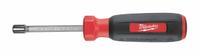 MILWAUKEE Hollow Hex Shank Nut Driver: Straight, Metric, With Magnetized Tip, Std, 5 mm Tip Size (MPN 48-22-2531). Key specifications — attr1214485: Hex; attr1214505: MILWAUKEE.
