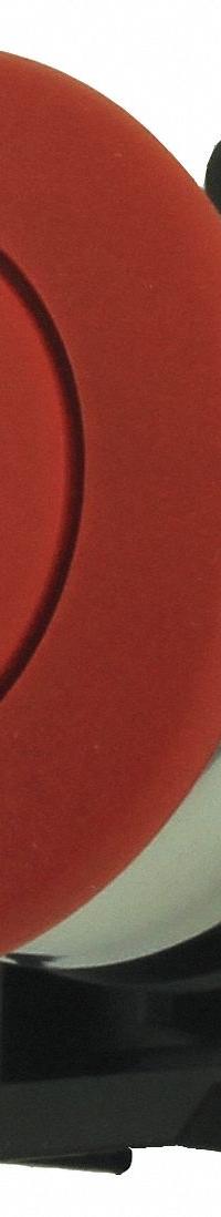 EATON Mushroom Head Push Button: Red, 22 mm Mounting Size, Metallic, Maintained (MPN M22M-DRP-R). Key specifications — Brand: EATON; Action: Maintained; Series: M22; Push Button Material Type: Metallic.