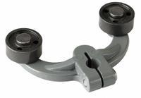 EATON Forked Roller Lever: Forked Roller Lever, Fixed, 1.5 in Arm/Operator Lg - Max, E50 (MPN E50KL544). Key specifications — Brand: EATON; Compatible with Series: E50; Roller Position: Front; Actuator Style: Forked Roller.