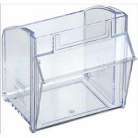 QUANTUM STORAGE SYSTEMS Tip-Out Bin: 3 3/4 in x 3 1/2 in x 2 5/8 in, Frame, Not Stacking Capable (MPN QTB306/406CUP). Key specifications — Compatible Bin Manufacturer Model Number: QTB306WT; Brand: QUANTUM STORAGE SYSTEMS.
