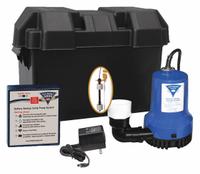 PRO SERIES PUMPS Battery Backup Sump Pump: 12V DC, 1/4 hp, Dual Micro-Reed Float, 15 ft Max. Head (MPN PHCC-1000). Key specifications — Pump Rated Voltage: 12V DC; Brand: PRO SERIES PUMPS; Switch: Dual Micro-Reed Float.