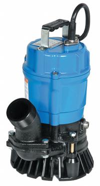TSURUMI Plug-In Utility Pump: 1/2 hp, 1/4 in Max. Dia. Solids, Continuous Duty, 110V AC, Aluminum (MPN HS2.4S-62 (115V)). Key specifications — Shaft Seal Material: Silicone; Impeller Material: Urethane Rubber; Rated Voltage: 110V AC; Volute Material: Ductile Iron; Brand: TSURUMI.
