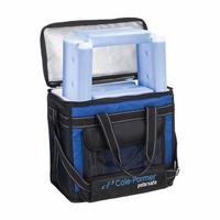 Cryogenic Storage Box: 15 in Overall Lg, 13 in Overall Wd, 7 7/8 in Overall Ht, 16 L Capacity, Nylon (MPN 0372636). Key specifications — Material: Nylon; Includes: (4) 1 L 4°C Blocks; Product Type: Transport Bag; Brand: COLE-PARMER.