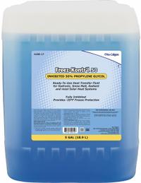 NU-CALGON Freeze Protectant: Freez-Kontr'l 50, 50% Concentration, Blue, 5 gal Pail, -25°F to 230°F (MPN 4188-17). Key specifications — Brand: NU-CALGON; Series: Freez-Kontr'l 50.
