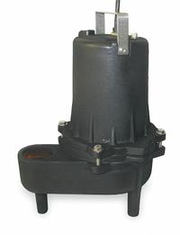 DAYTON Sewage Ejector Pump: Single Phase, 1/2 hp, 120V AC, 75 gpm Flow Rate @ 10' of Head, 2 in FNPT (MPN 4CRE5). Key specifications — Impeller Material: Cast Iron; Rated Voltage: 120V AC; Brand: DAYTON; Switch: Not Included.