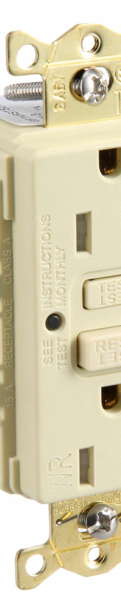 HUBBELL GFCI Receptacle: Hospital Grade - General Purpose Receptacles