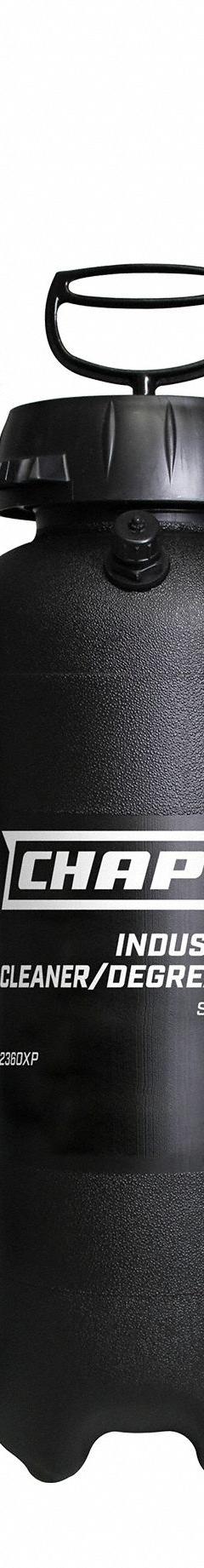 CHAPIN Handheld Sprayer: Spot, 3 gal Tank, Poly Tank, 25 ft Max Spray Distance, 60 psi, Adj Nozzle (MPN 22360XP). Key specifications — Brand: CHAPIN; Chemical Compatibility: Oils and Lubrication; Tank Material: Poly.
