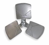 REVCOR Replacement Propeller: 22 in Propeller Dia., 1/2 in Bore Dia., 24° Pitch, 3 Blades, Aluminum (MPN AWT2203-24 R)