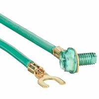 IDEAL Grounding Pigtail: Copper, Green, Fastening Ground Conductor, 8 in Overall Lg (MPN 30-3184). Key specifications — For Product Type: Fastening Ground Conductor; Brand: IDEAL; Accessory Type: Grounding Pigtail; Color: Green; Material: Copper.