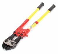 CRESCENT H.K. PORTER Bolt Cutters: Fiberglass, For 7/16 in Max Dia Soft Steel, 24 1/2 in Overall Lg (MPN 0190FC). Key specifications — attr308357: Black; attr308366: Fiberglass; attr324820: CRESCENT H.K. PORTER.