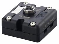 IFM Active Power Distributor: AS-i Flat Cable to M12, Industrial, 2 A Current Rating, 31.6V DC, IP65 (MPN E70588). Key specifications — IP Rating: IP65; Brand: IFM; Voltage Rating: 31.6V DC; Application: Industrial.