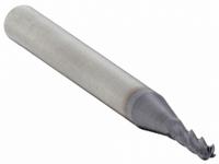 WIDIA HANITA Ball End Mill: Carbide, TiAlN Coated, 4 Flute, 5/16" Mill Dia, 5/64" LOC, 1-1/2" OAL (MPN I4B0031T008R)