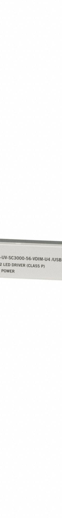 KEYSTONE TECHNOLOGIES LED Driver: Class 2, 100 W Max. Power Output, 120 to 277V AC, 10 to 56V DC (MPN KTLD-100-UV-SC3000-56-VDIM-U4 /USB). Key specifications — Brand: KEYSTONE TECHNOLOGIES; Output Voltage: 10 to 56V DC; Dimming Method: 0-10V; Output Current: 1500 to 3000 mA.