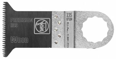 FEIN Oscillating Tool Blade: 2 in Blade Wd, 2 in Overall Lg, Flush Cutting/Precision Cutting - Closed-Back Universal OIS Mounted Blades